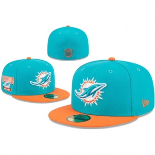 Miami Dolphins NFL 59FIFTY Fitted Hats 109135