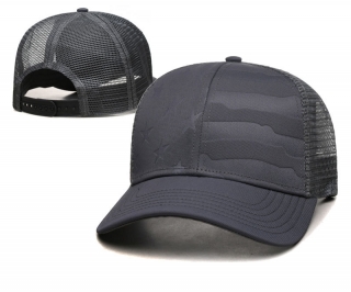 Cotton Blank Mesh Curved Snapback Hats 109151