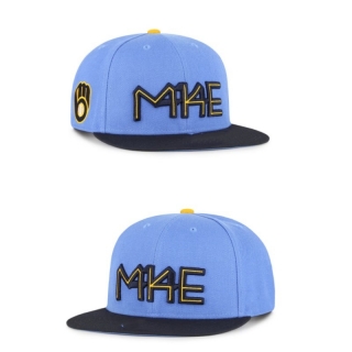 Milwaukee Brewers MLB Snapback Hats 109288