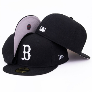 Black Boston Red Sox MLB 59Fifty Fitted Hats 109601