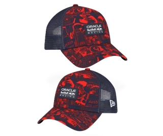 Red Bull Curved Mesh Snpaback Hats 109625