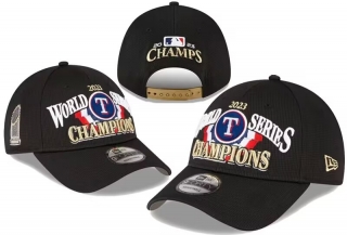 Texas Rangers 2023 MLB World Series Champions Curved Snapback Hats 109628