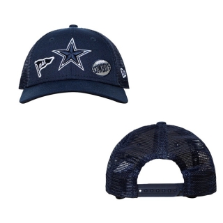 Dallas Cowboys NFL Curved Mesh Snapback Hats 109671