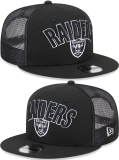 Las Vegas Raiders NFL Mesh Snapback Hats 109676