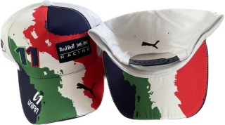 Red Bull & Puma Curved Snapback Hats 109687