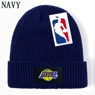 Los Angeles Lakers NBA Knitted Beanie Hats 110466