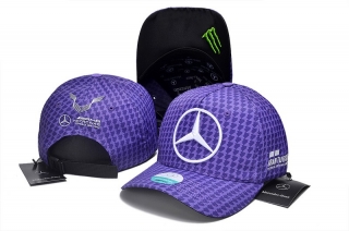 Mercedes-Bens AMG Pure Cotton High Quality Curved Snapback Hats 110795