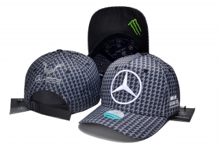 Mercedes-Bens AMG Pure Cotton High Quality Curved Snapback Hats 110796