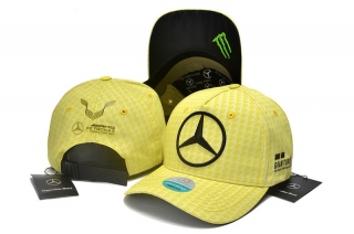 Mercedes-Bens AMG Pure Cotton High Quality Curved Snapback Hats 110798