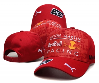 Red Bull Curved Snapback Hats 110916