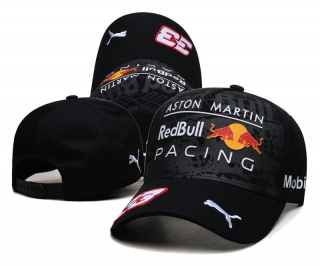 Red Bull Curved Snapback Hats 110918