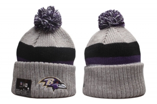 Baltimore Ravens NFL Knitted Beanie Hats 110935