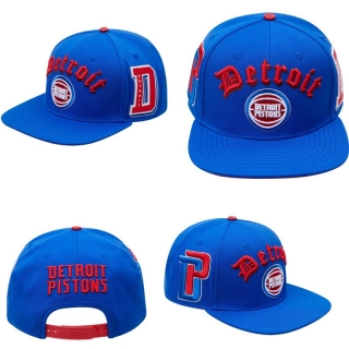 Detroit Pistons NBA Snapback Hats 111003