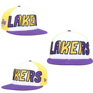 Los Angeles Lakers NBA Snapback Hats 111007