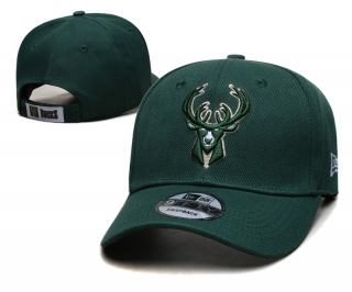 Milwaukee Bucks NBA 9FIFTY Curved Adjustable Hats 111129