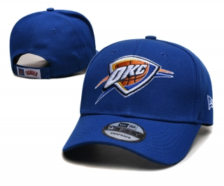 Oklahoma City Thunder NBA 9FIFTY Curved Adjustable Hats 111133