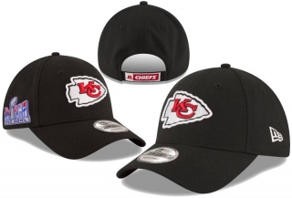 Kansas City Chiefs NFL Super Bowl 9FORTY Curved Adjustable Hats 111161