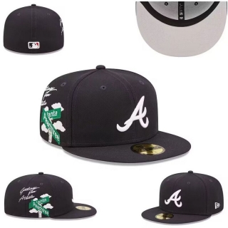 Atlanta Braves MLB 59FIFTY Fitted Hats 111167