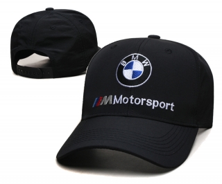 BMW Motorsport Curved Snapback Hats 111198