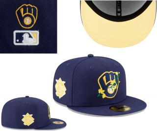 Milwaukee Brewers MLB 59FIFTY Fitted Hats 111414