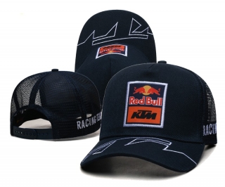 Red Bull Curved Mesh Snapback Hats 111478