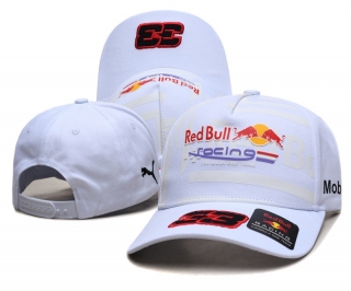 Red Bull Curved Snapback Hats 111480