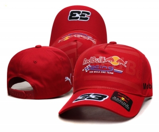 Red Bull Curved Snapback Hats 111482