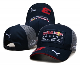 Red Bull Puma Curved Snapback Hats 111484