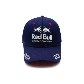 Red Bull Curved Snapback Hats 111568