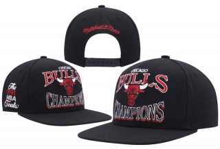 Chicago Bulls NBA Mitchell & Ness Snapback Hats 111600