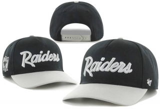 Las Vegas Raiders NFL Curved Snapback Hats 111615