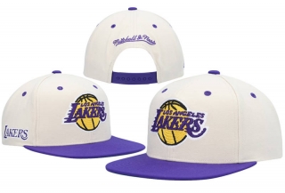 Los Angeles Lakers NBA Mitchell & Ness Snapback Hats 111625