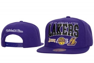Los Angeles Lakers NBA Mitchell & Ness Snapback Hats 111634