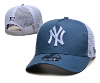 New York Yankees MLB 9FORTY Curved Mesh Adjustable Hats 111719