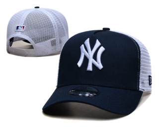 New York Yankees MLB 9FORTY Curved Mesh Adjustable Hats 111722