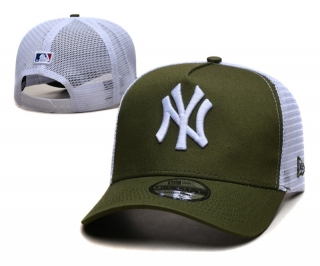 New York Yankees MLB 9FORTY Curved Mesh Adjustable Hats 111723