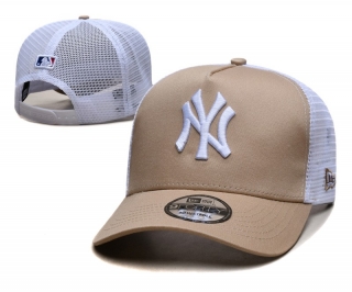 New York Yankees MLB 9FORTY Curved Mesh Adjustable Hats 111732