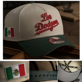 Los Angeles Dodgers MLB 9FORTY Curved Adjustable Hats 120131