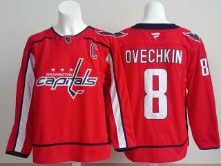 Washington Capitals Ovechkin 8# NHL Jerseys 126558