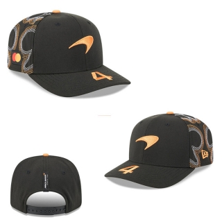 McLaren Curved Snapback Hats 126781