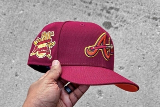 Atlanta Braves MLB Curved Adjustable Hats 127019