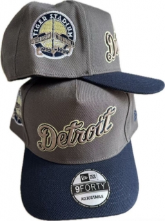 Detroit Tigers MLB 9FORTY Curved Adjustable Hats 127022