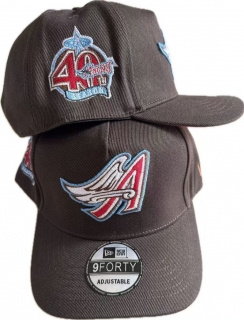 Los Angeles Angels MLB 9FORTY Curved Adjustable Hats 127027