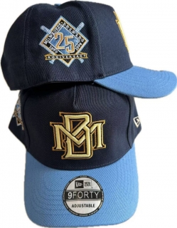 Milwaukee Brewers MLB 9FORTY Curved Adjustable Hats 127035