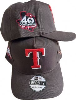 Texas Rangers MLB 9FORTY Curved Adjustable Hats 127051