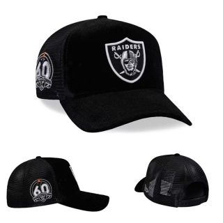 Las Vegas Raiders NFL 9FORTY Curved Mesh Adjustable Hats 127101