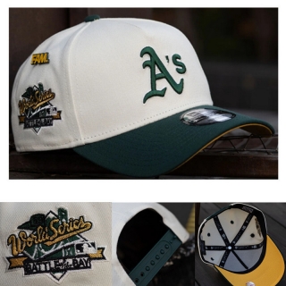 Oakland Athletics MLB 9FORTY Curved Adjustable Hats 122083