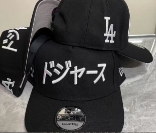 Los Angeles Dodgers MLB 9FORTY Curved Adjustable Hats 120658