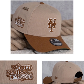 New York Mets MLB 9FORTY Curved Adjustable Hats 122468