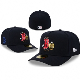 Boston Red Sox Five-panel MLB 59FIFTY Curved Fitted hats 127208